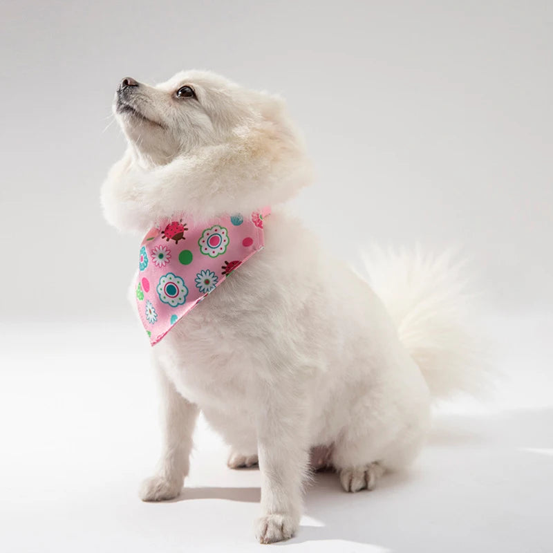 Adjustable Pet Scarf Saliva Towel