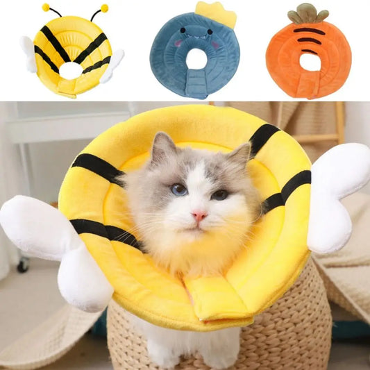 Soft Bee Shape Cat Recovery Collar