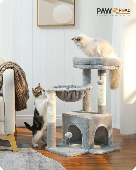 H75CM Small Cat Tree Condo Tower