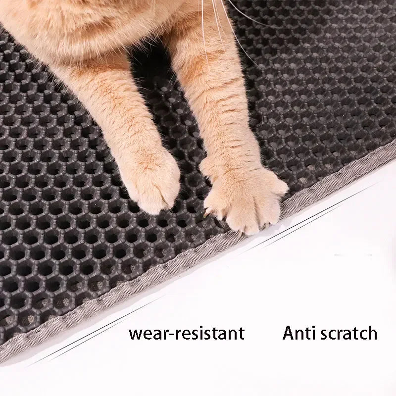 Cat Litter Mat Oversized EVA Double Litter Mat