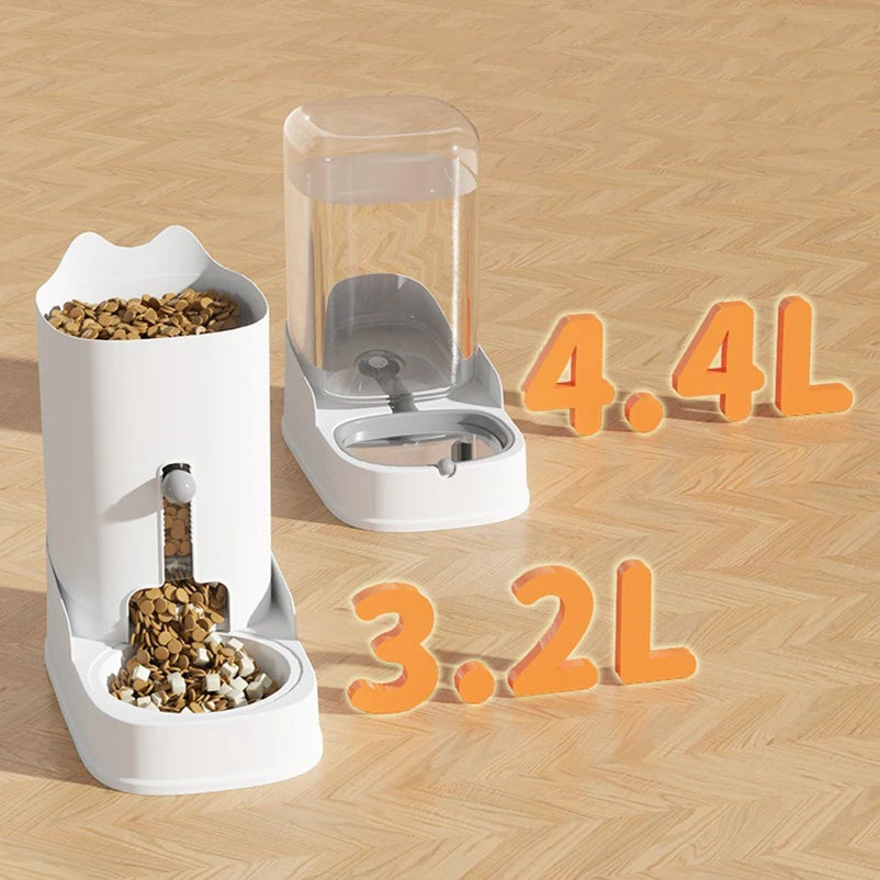 3.2L Large Capacity Pet Cat Automatic Food Water Dispenser