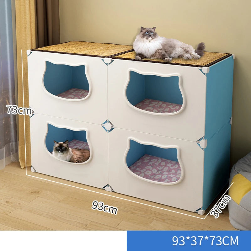 Cat Bed Detachable Cat Hiding House