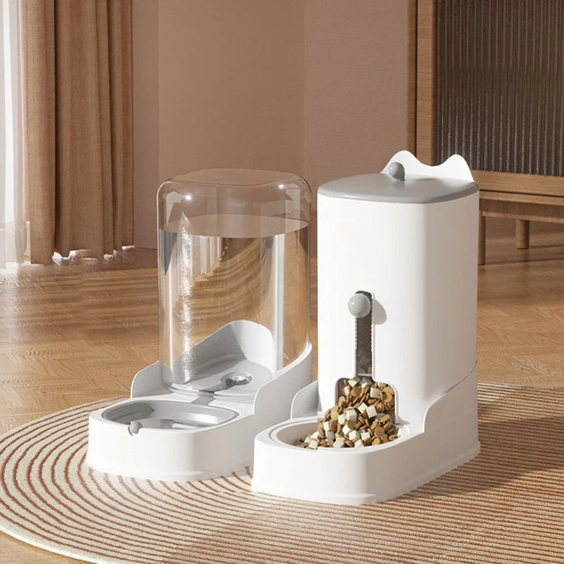 3.2L Large Capacity Pet Cat Automatic Food Water Dispenser