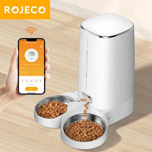 ROJECO Automatic Cat Feeder