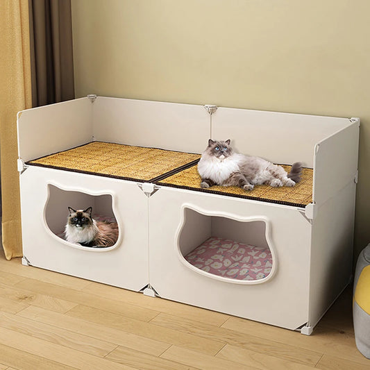 Cat Bed Detachable Cat Hiding House