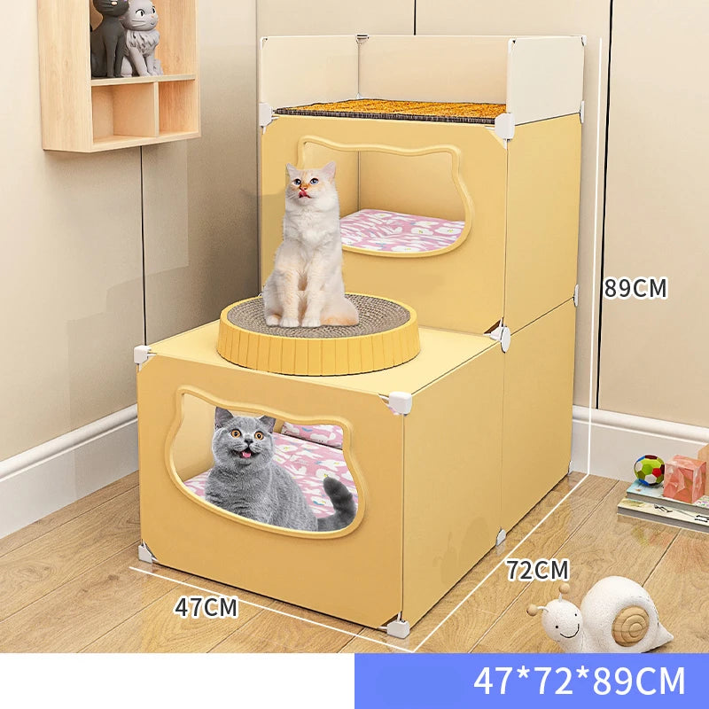 Cat Bed Detachable Cat Hiding House