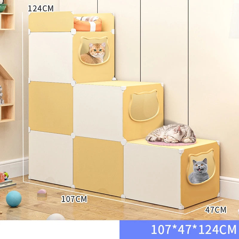 Cat Bed Detachable Cat Hiding House