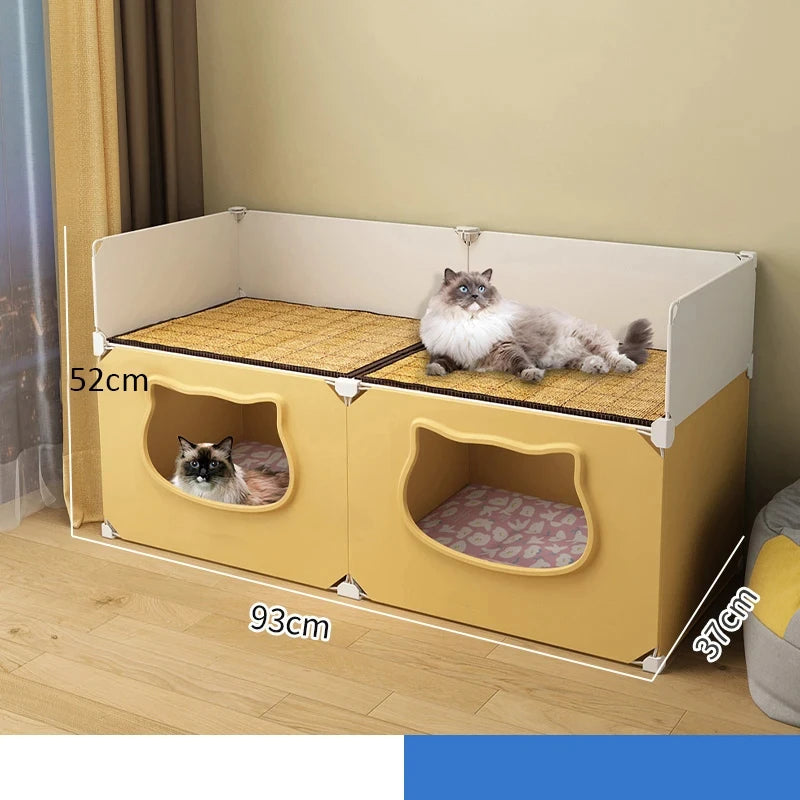 Cat Bed Detachable Cat Hiding House