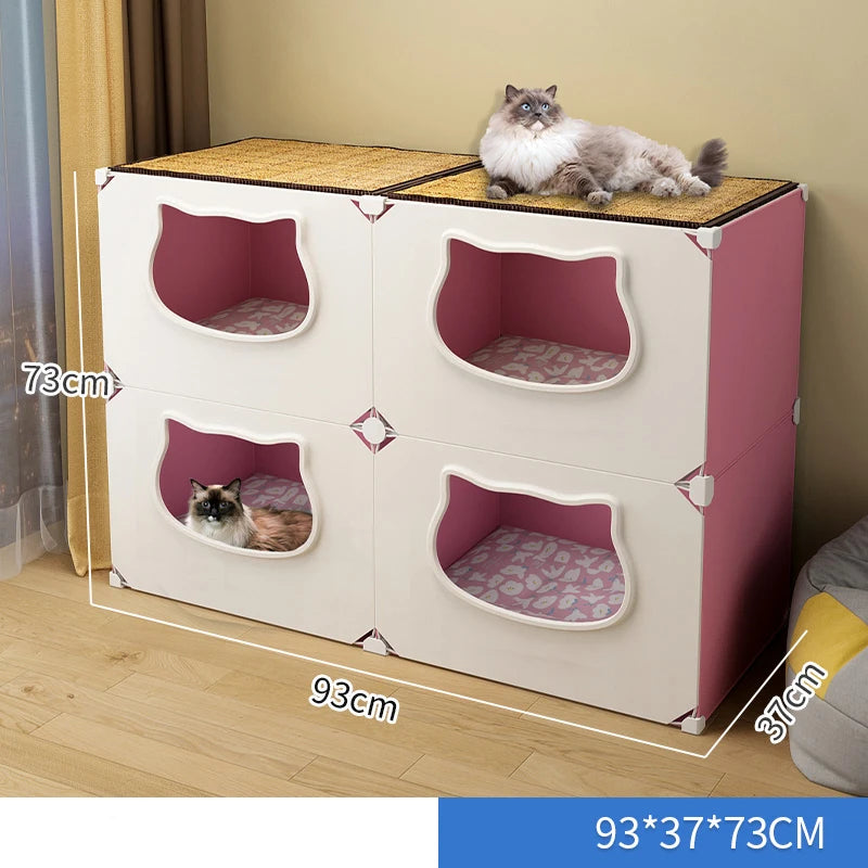 Cat Bed Detachable Cat Hiding House