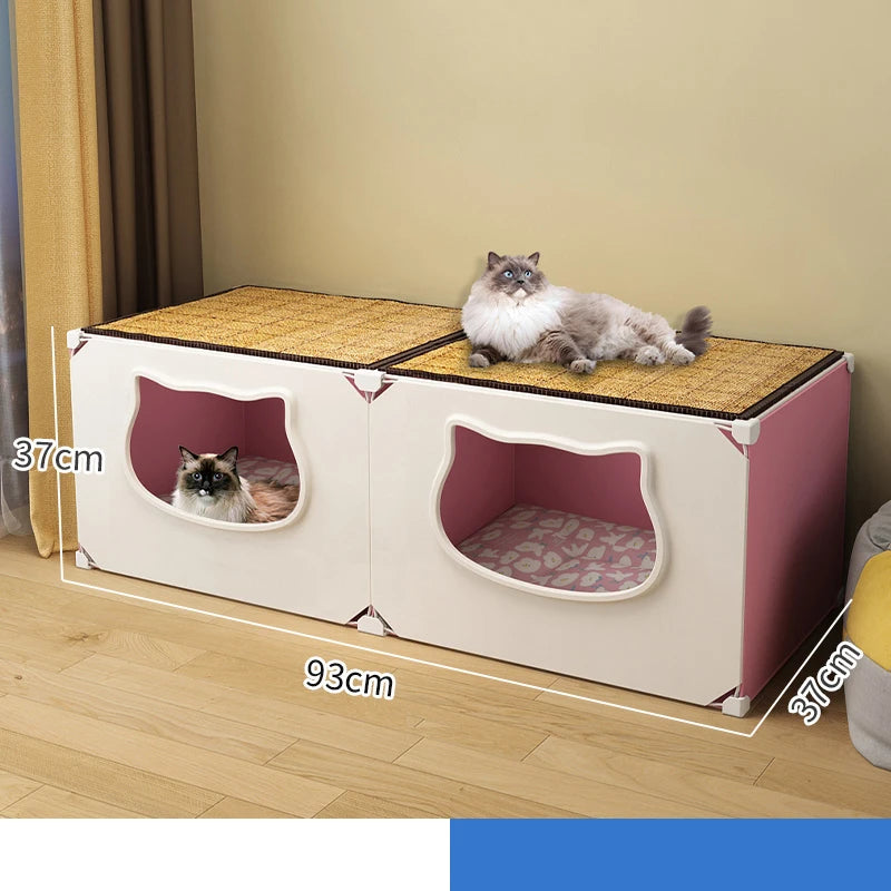 Cat Bed Detachable Cat Hiding House