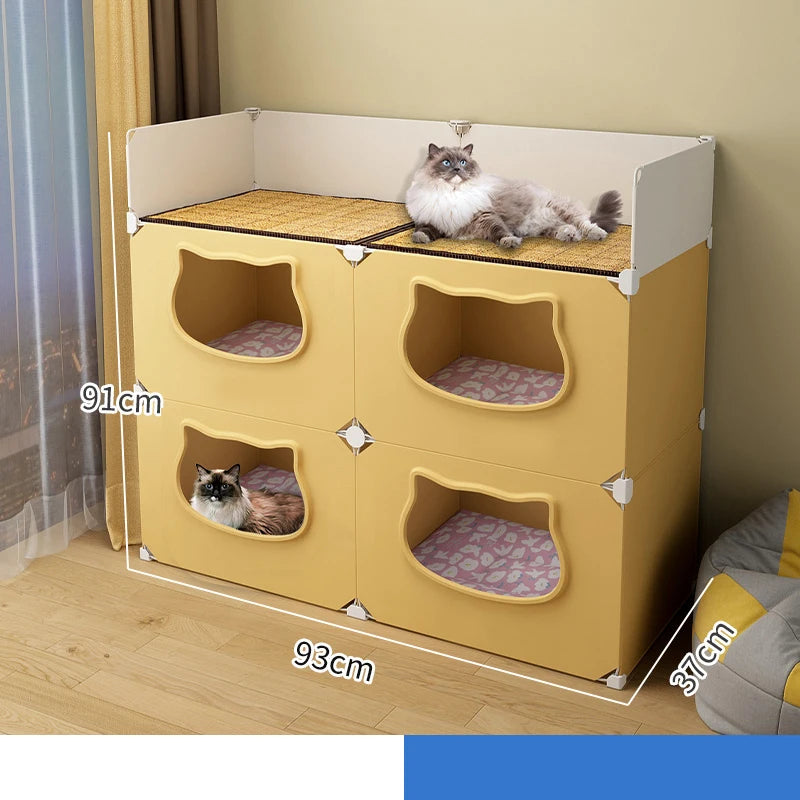 Cat Bed Detachable Cat Hiding House