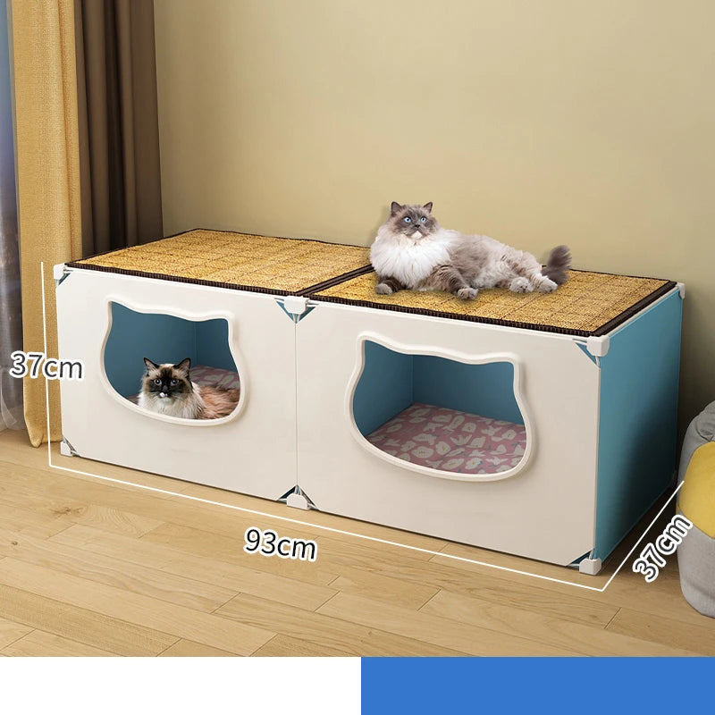 Cat Bed Detachable Cat Hiding House